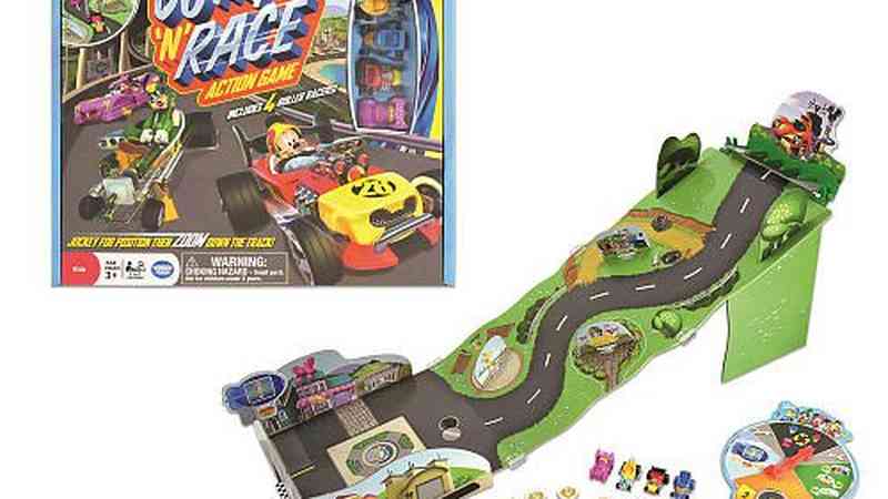 Disney Junior Mickey and the Roadster Racers Bump 'N' Race Action Game