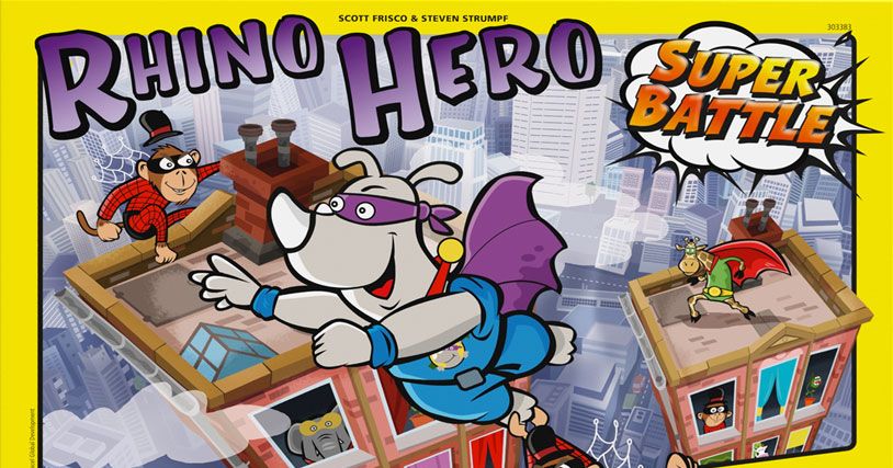 Rhino Hero: Super Battle, Board Game