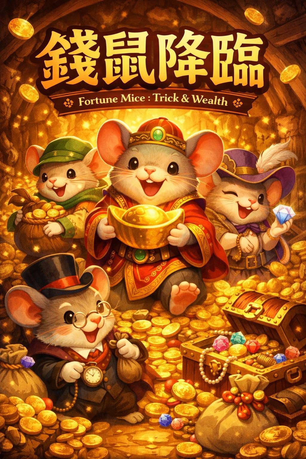 Cover art for Fortune Mice: Trick & Wealth