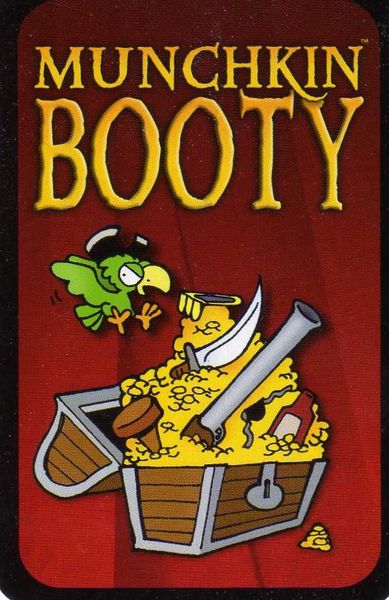 Munchkin Booty Treasure Card Back