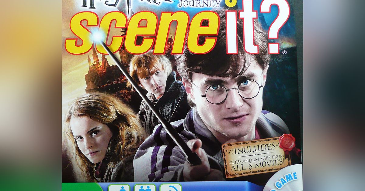Scene It Harry Potter The Complete Cinematic Journey Board