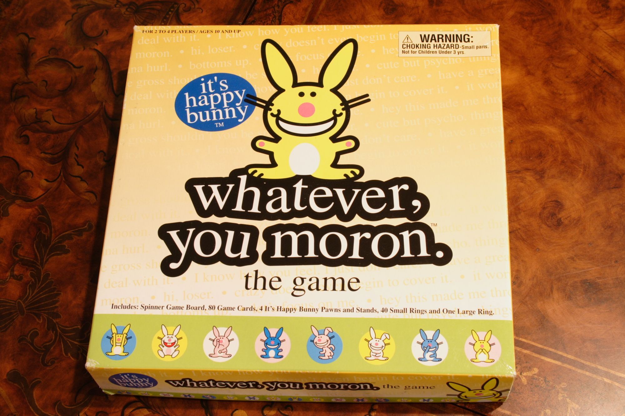 whatever, you moron.
