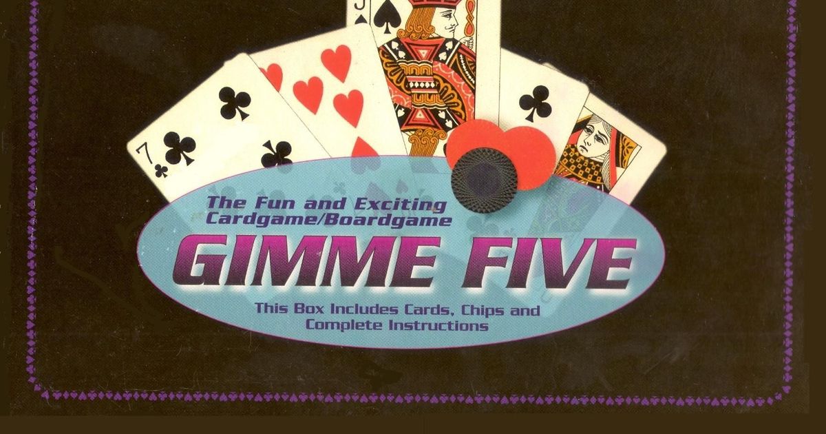 Give Me Five, Card Games