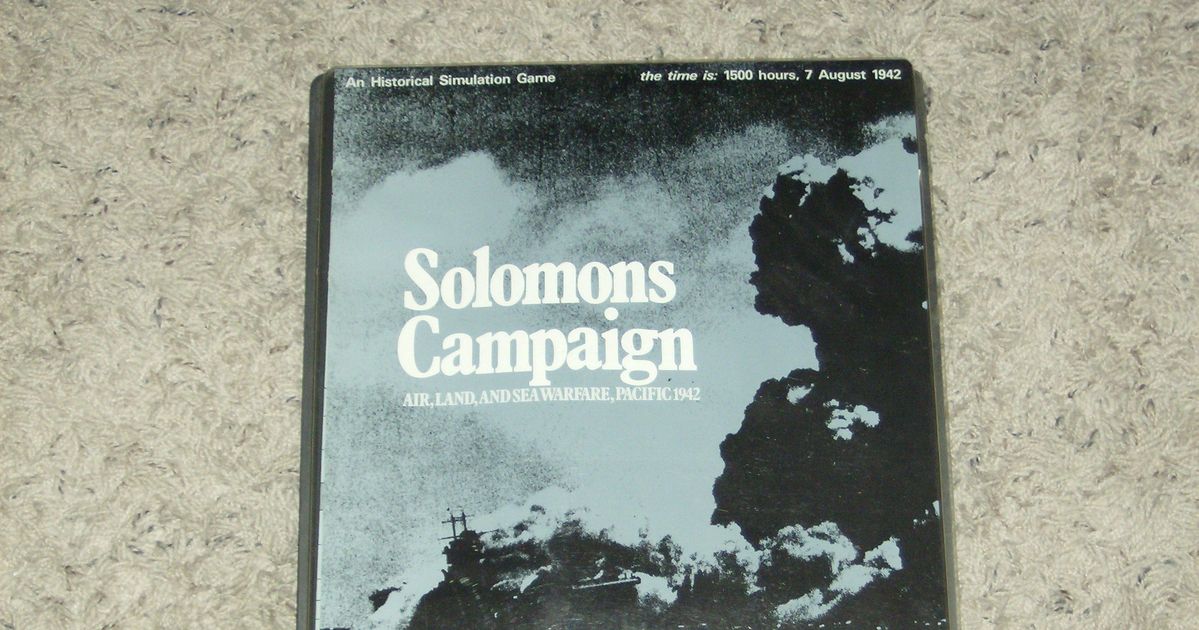 Solomons Campaign: Air, Land, and Sea Warfare, Pacific 1942 