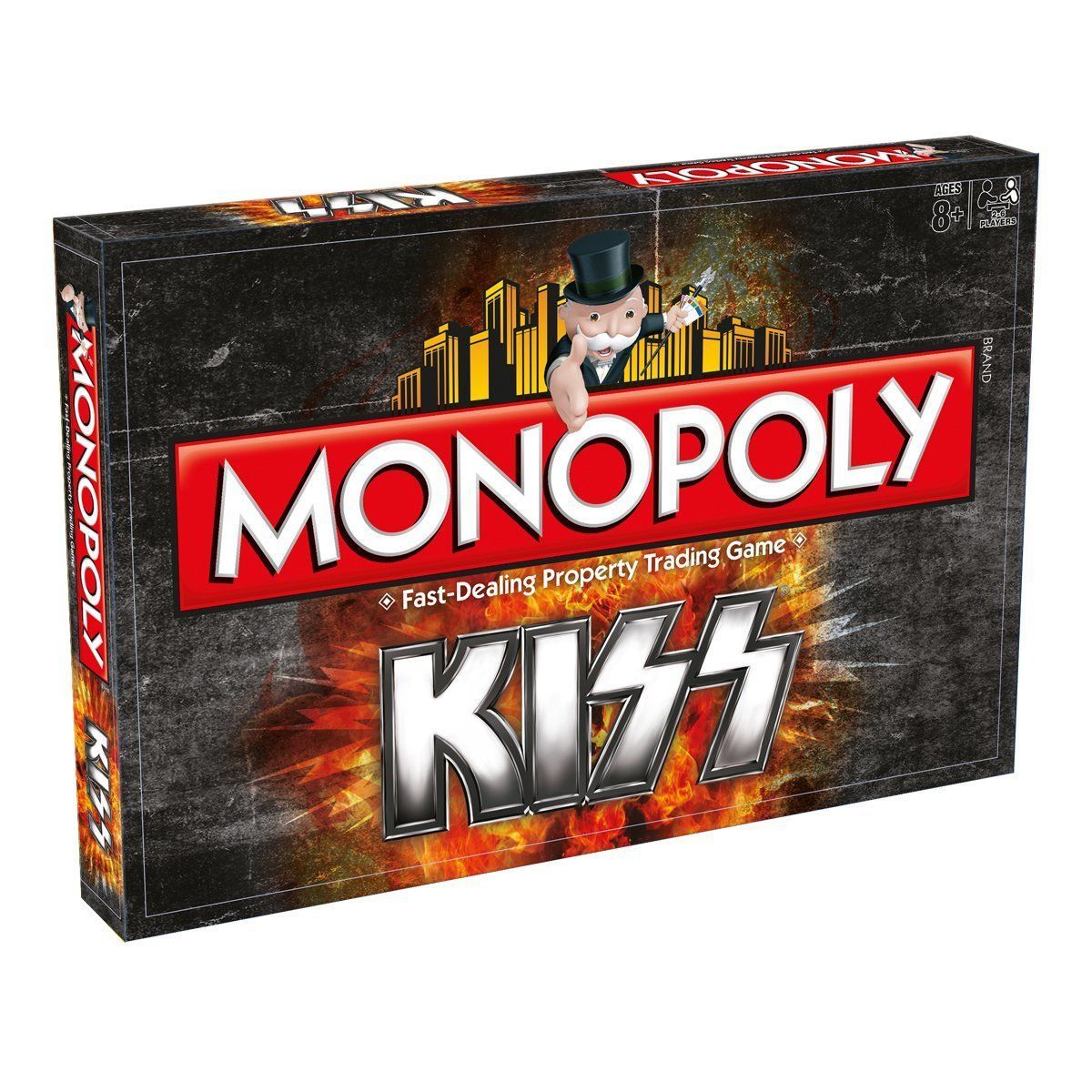 KISS Rock Band Monopoly box art