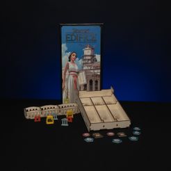 7 Wonders: Edifice – Laserox Organizer Upgrade Kit