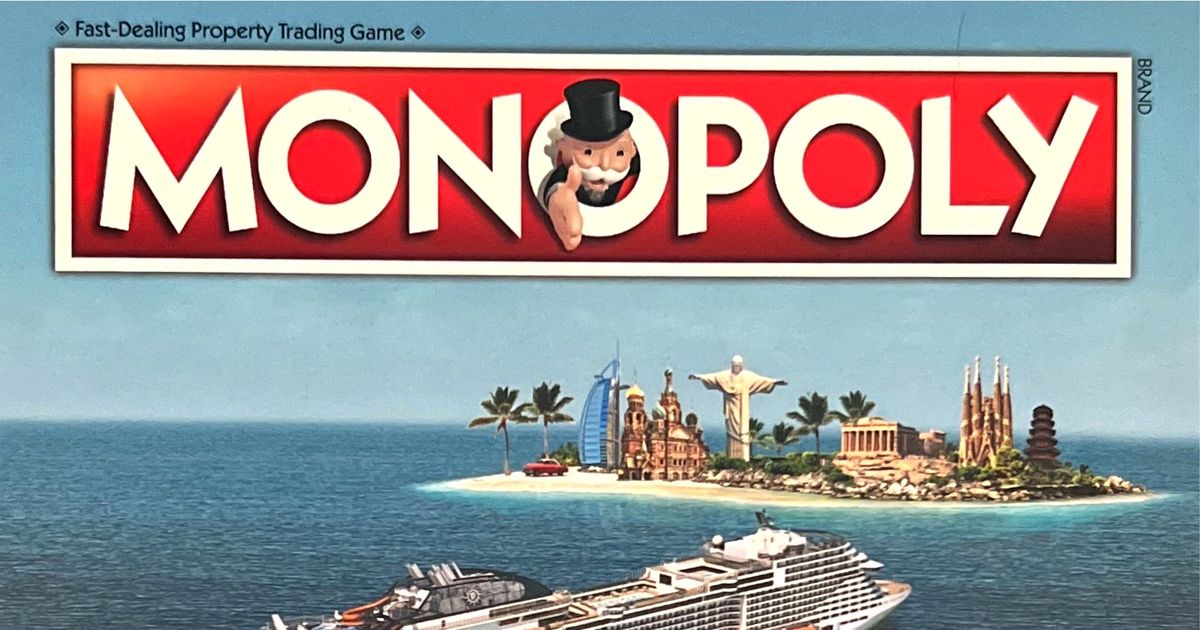 贅沢品 Travel Special Cruises MSC Monopoly: Edition Game Board | 人生ゲーム