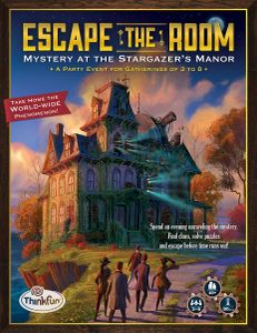 ESCAPE THE ROOM GAME MYSTERY AT THE STARGAZERS MANOR RAVENSBURGER NEW & SEALED 