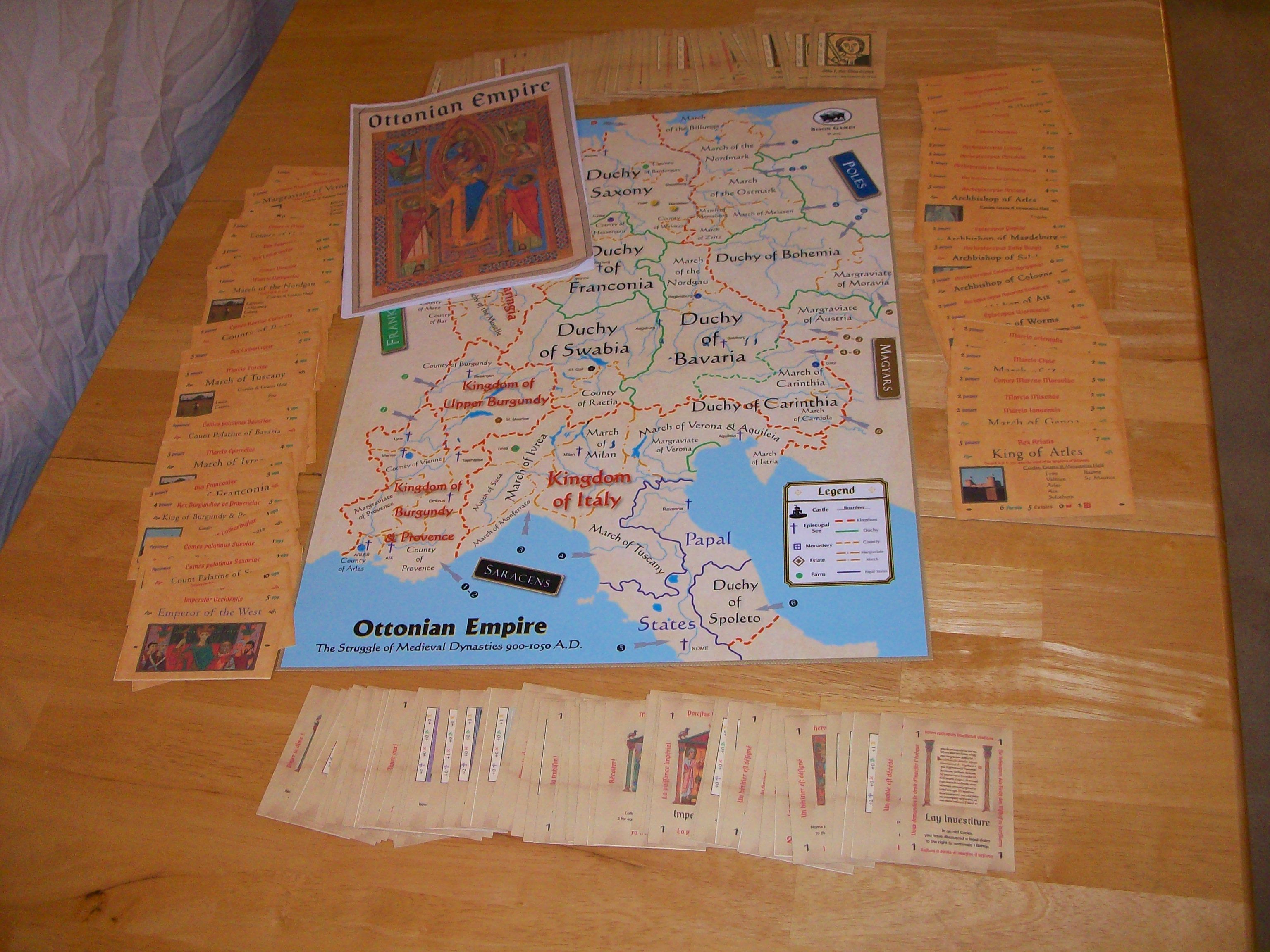 Ottonian Empire: The Struggle of Medieval Dynasties 900-1050 A. D.