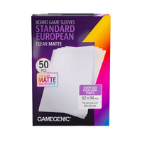 Standard European Clear Matte: 62x94mm