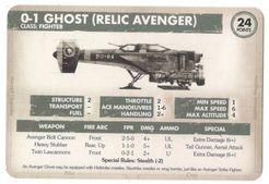 Aeronautica Imperialis: Wings of Vengeance – Ghost Relic Avenger Card Cover Artwork