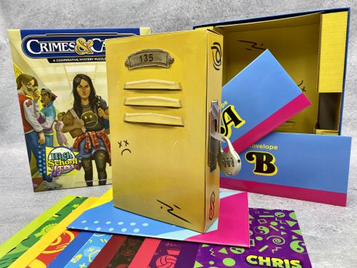 Board Game: Crimes & Capers: High School Hijinks