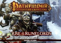 for sale online 2013, Game Rise of the Runelords Hook Mountain Massacre Adventure Deck by Mike Selinker 