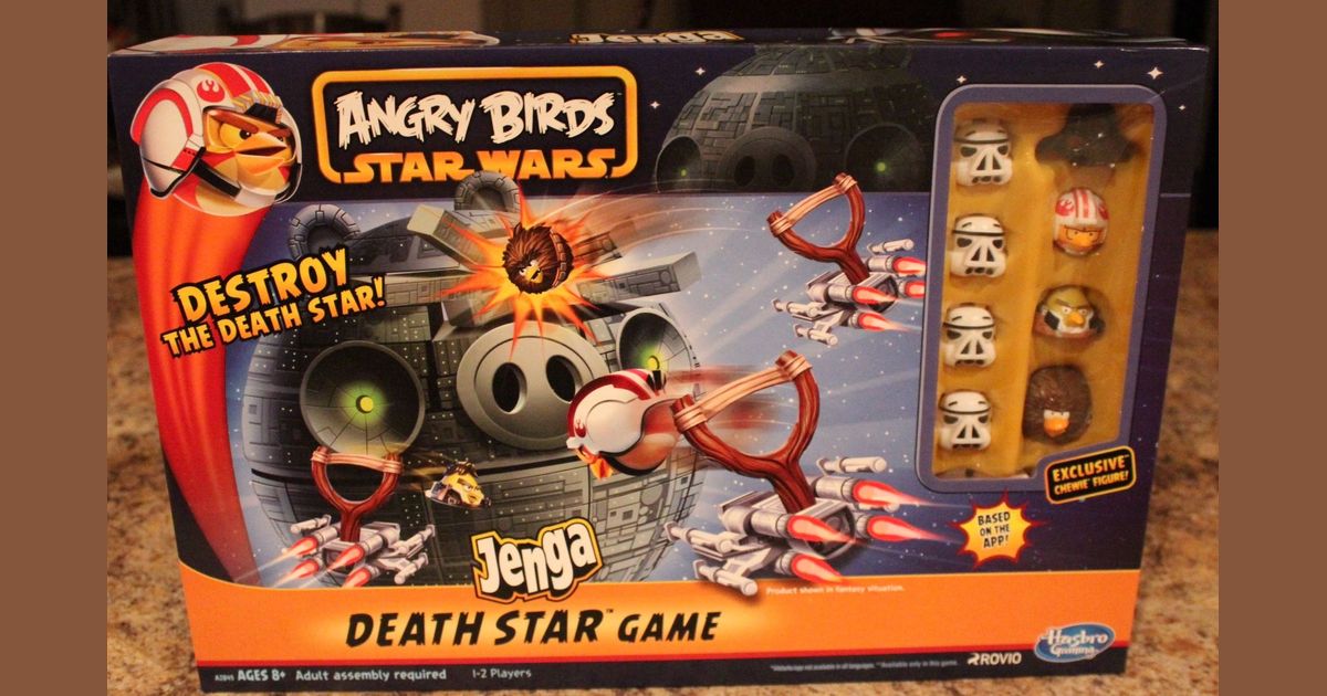 Angry Birds Jenga Star Wars Death Star Game Replacement Parts You Pick! 