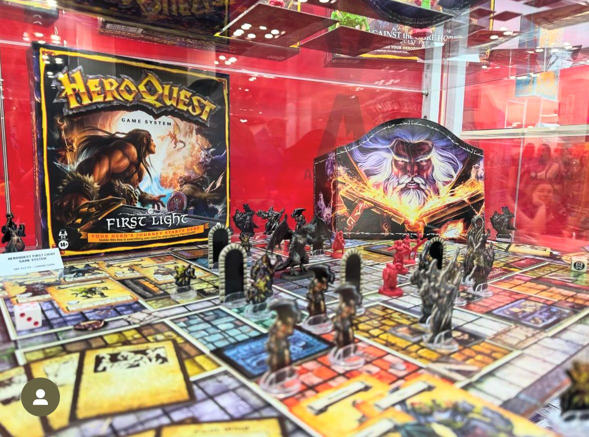 First Light Box Cover at GenCon | HeroQuest