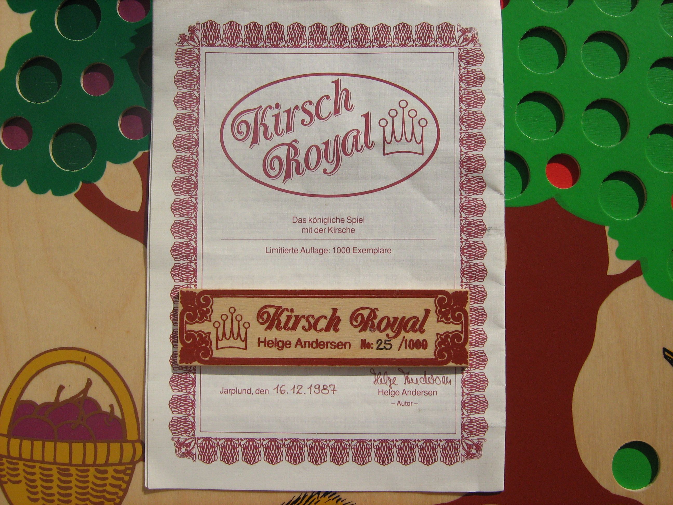 Kirsch Royal cover art