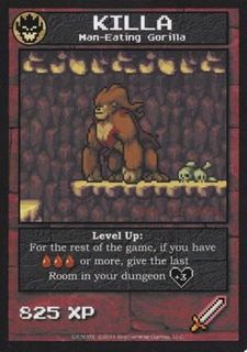 Boss Monster: Killa, Man Eating Gorilla Promo