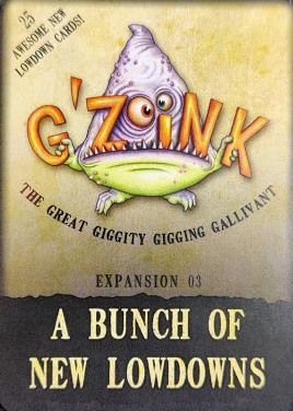 G'Zoink: Expansion 03 – A Bunch of New Lowdowns cover