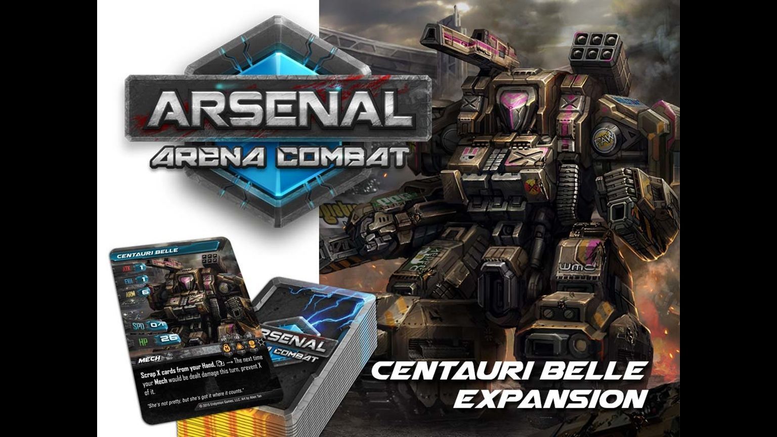 Arsenal: Arena Combat – Centauri Belle Expansion cover
