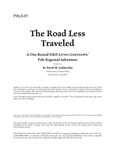 RPG Item: PAL5-01: The Road Less Traveled