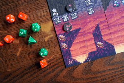 Terraria: The Board Game gameplay componentistica