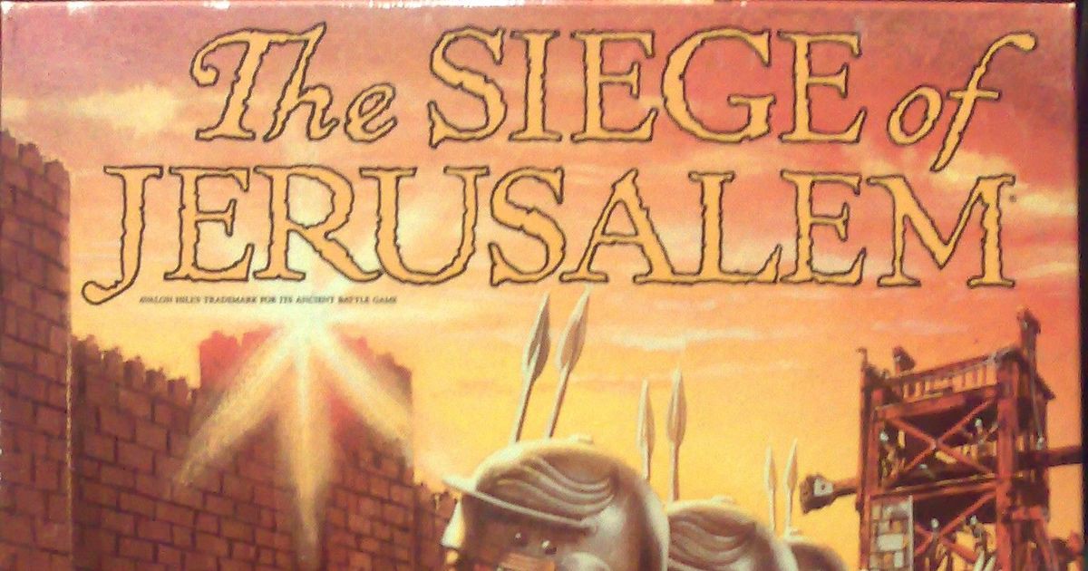 The Siege of Jerusalem (Third Edition) | Board Game