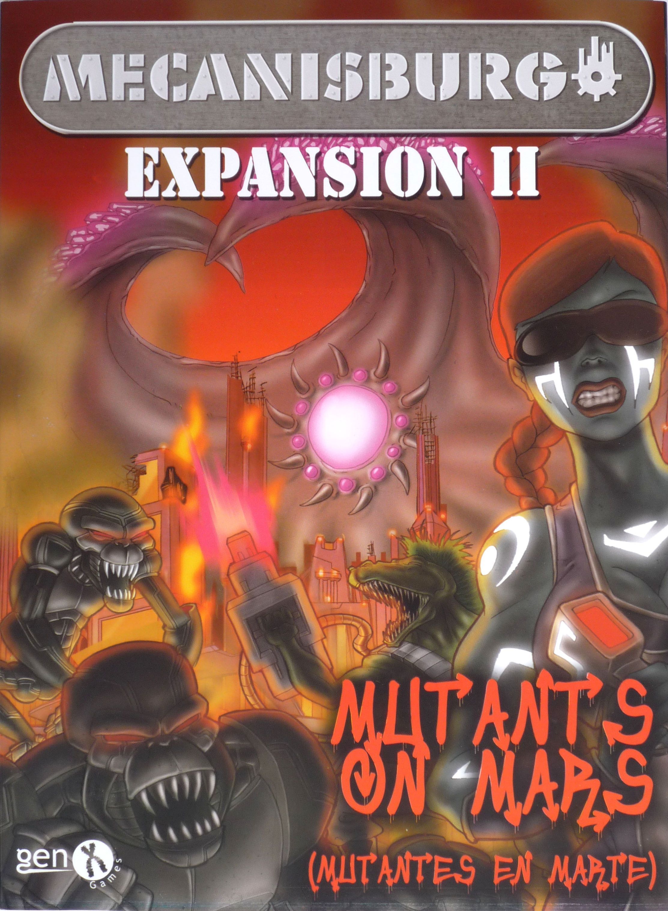 Mecanisburgo: Expansion 2 – Mutants on Mars