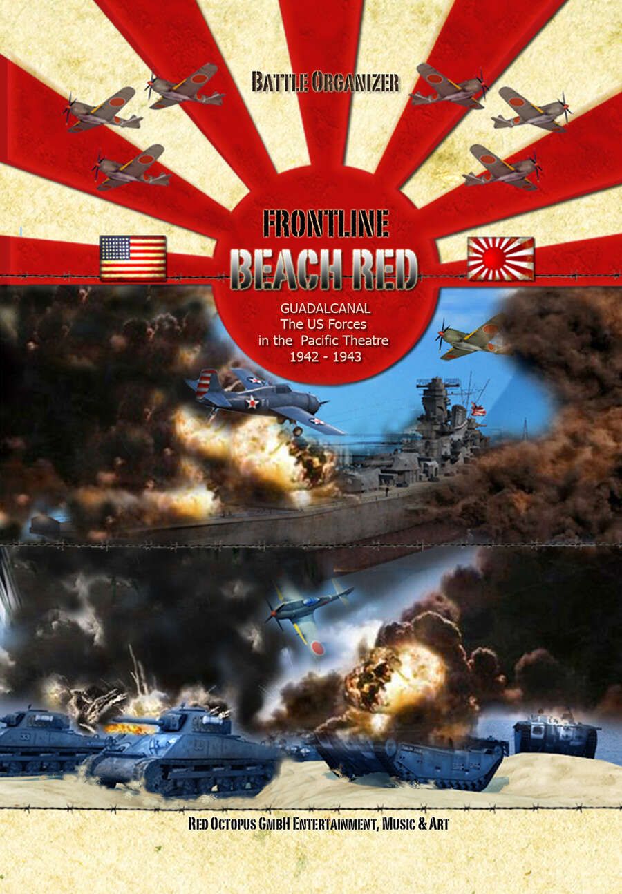 Frontline: Beach Red – Guadalcanal: The US Forces in the Pacific Theatre 1942-1943 cover