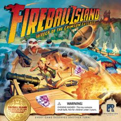 Fireball Island: The Curse of Vul-Kar – Wreck of the Crimson Cutlass Cover Artwork
