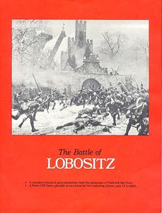 The Battle Of Lobositz box art