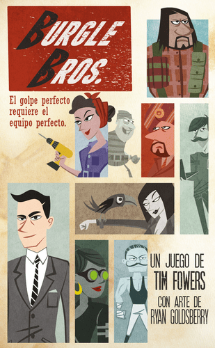 Caja del juego Burgle Bros.