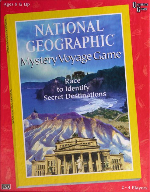 National Geographic Mystery Voyage Game by University Games SG_B00471TZJ0_US