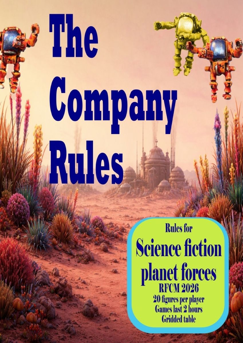 Cover art for The Company Rules: Rules for Science Fiction Planet Forces
