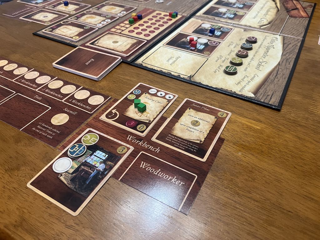 Illustration 4 de Joinery: The Woodworking 🪚 Board Game