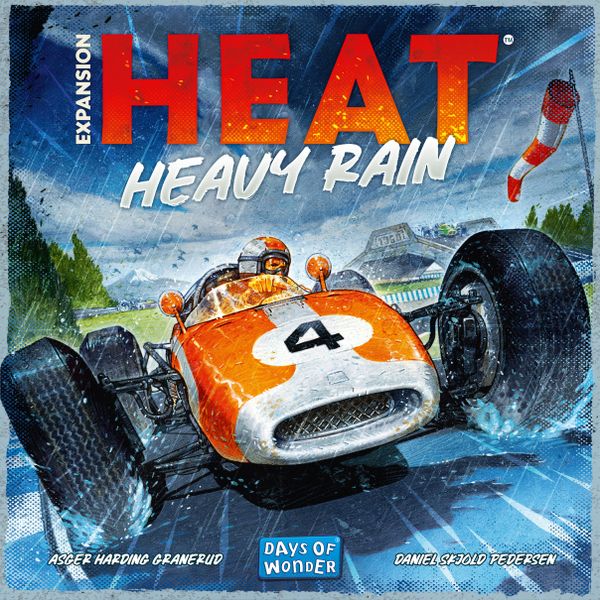 Heat: Heavy Rain, Days of Wonder, 2024 — front cover (image provided by the publisher)