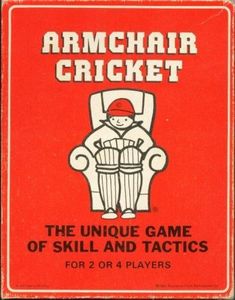 Armchair Cricket box art
