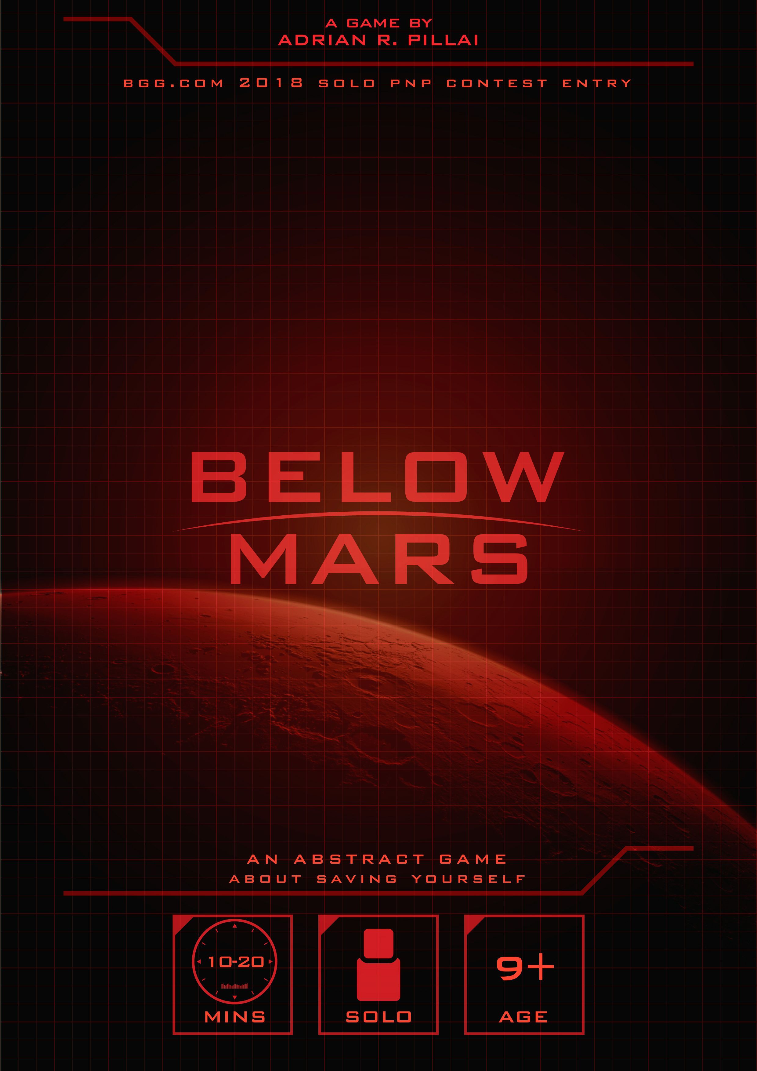 Below Mars box art
