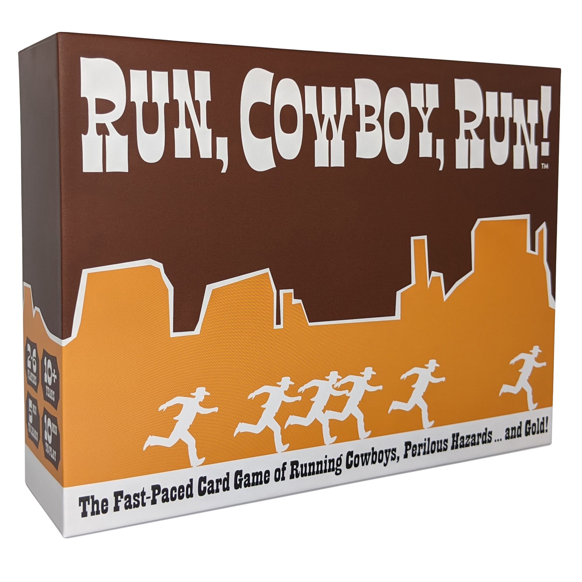 Boîte du jeu Run, Cowboy, Run!