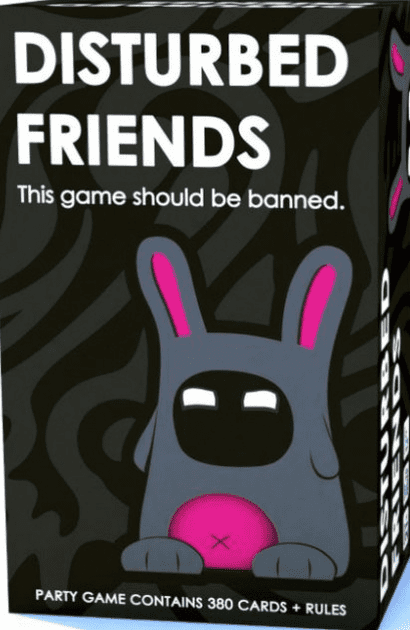 Disturbed Friends Board Game The Party Game Should be Banned Family Card Games 