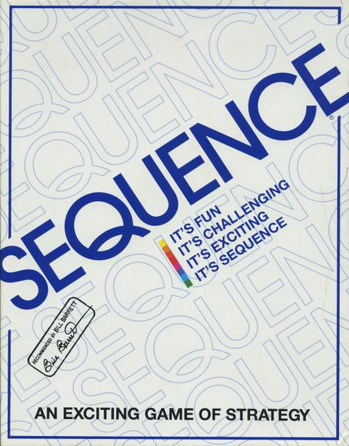 Sequence | Board Game | BoardGameGeek
