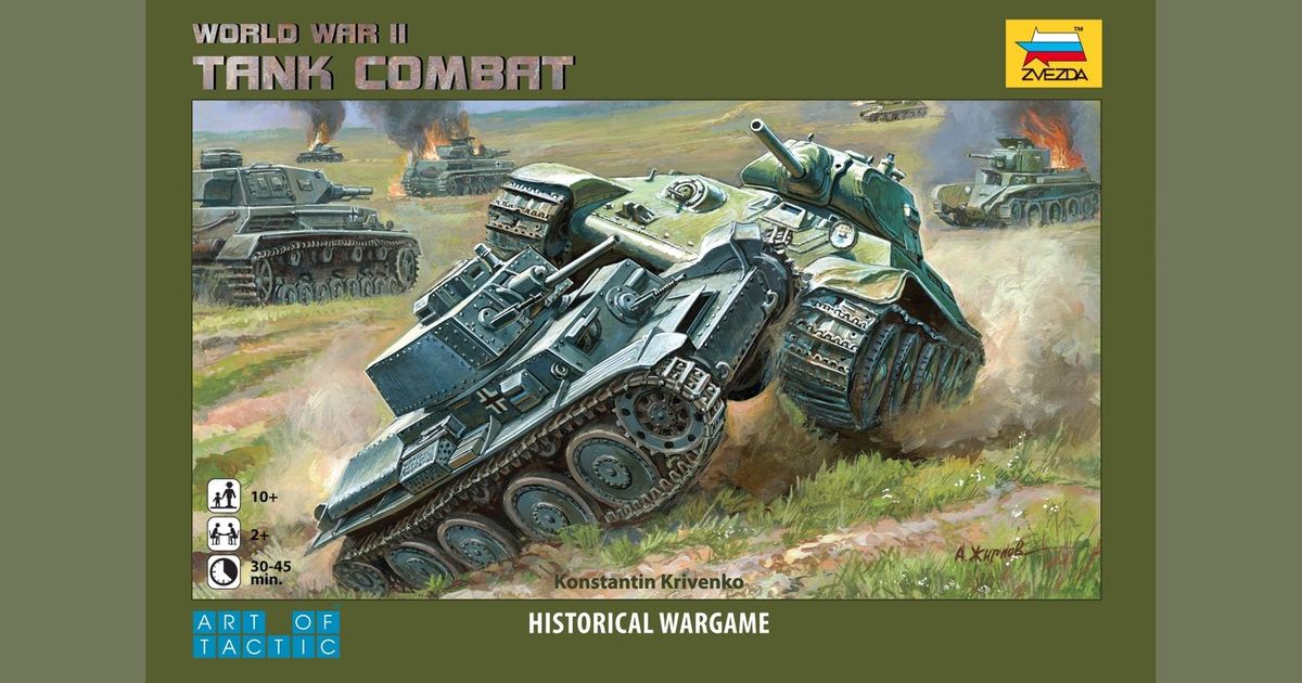 World War Ii Tank Combat Board Game Boardgamegeek