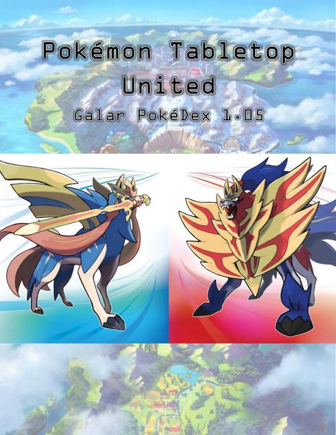 Pokemon Tabletop United Galar Pokedex Rpg Item Rpggeek