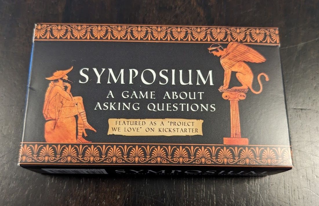 Symposium: A Game About Asking Questions box art
