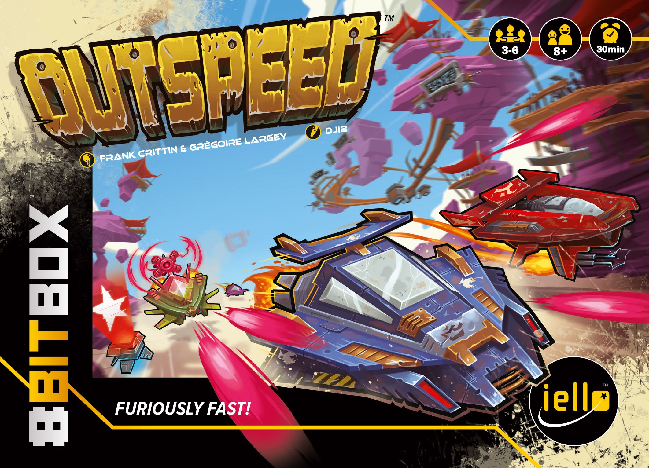 8Bit Box: Outspeed box art