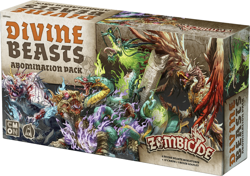 Zombicide: White Death – Divine Beasts, CMON / Guillotine Games, 2025