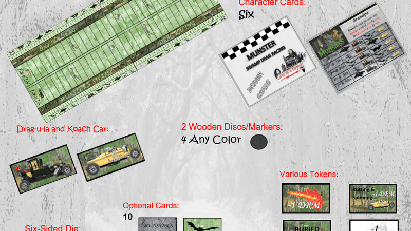 Munster's Swamp Drag Racing