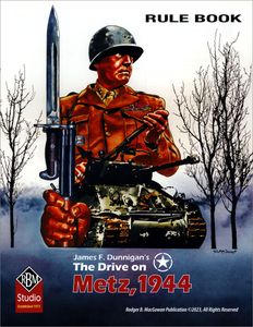 The Drive on Metz (Second Edition) board game box cover