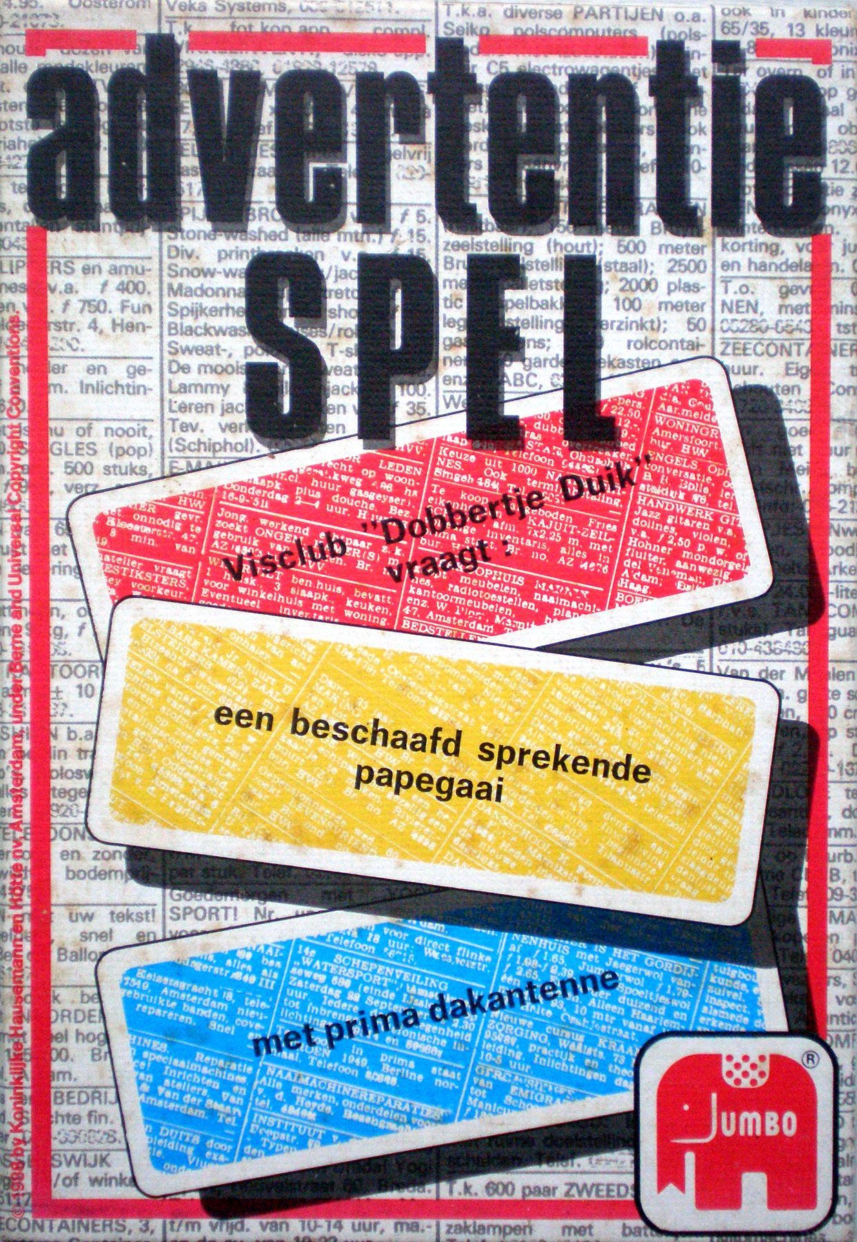 Advertentiespel box art