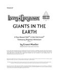 RPG Item: YEO2-07: Giants in the Earth