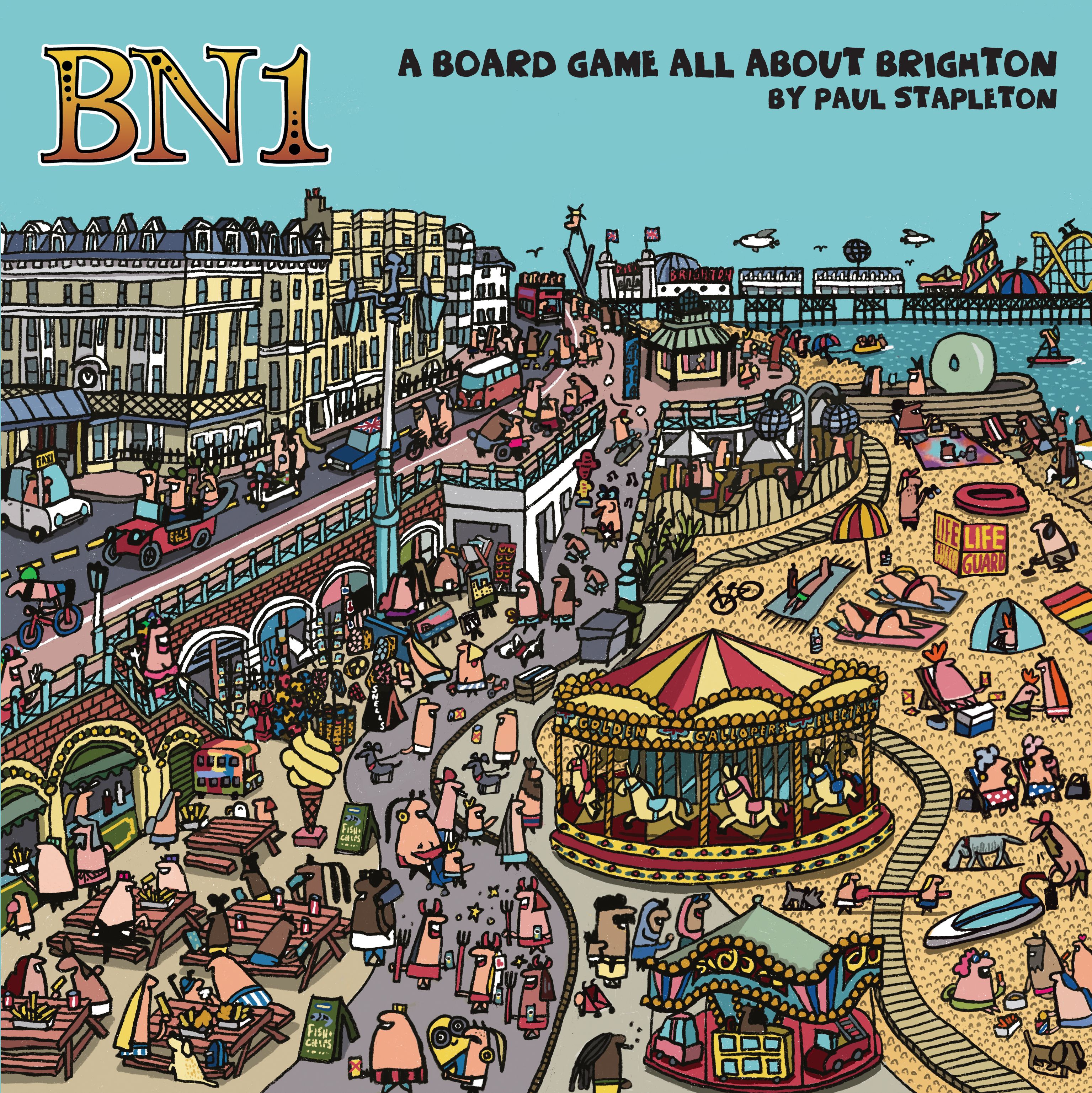 BN1: A Board Game All About Brighton (10th Anniversary Edition) doboz